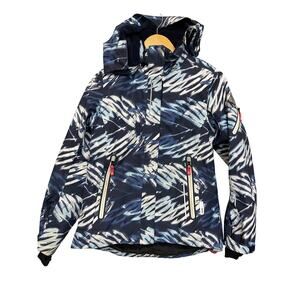 Reina Tec kids ski jacket blue and white US 12y/size 152